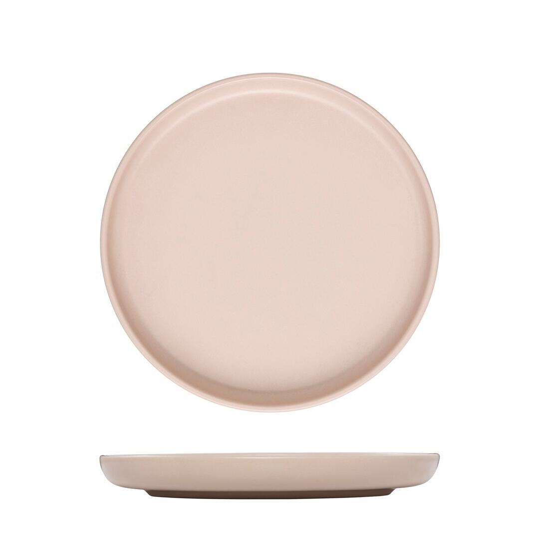 Eclipse Uno Round Plate - 220mm Ø Blush