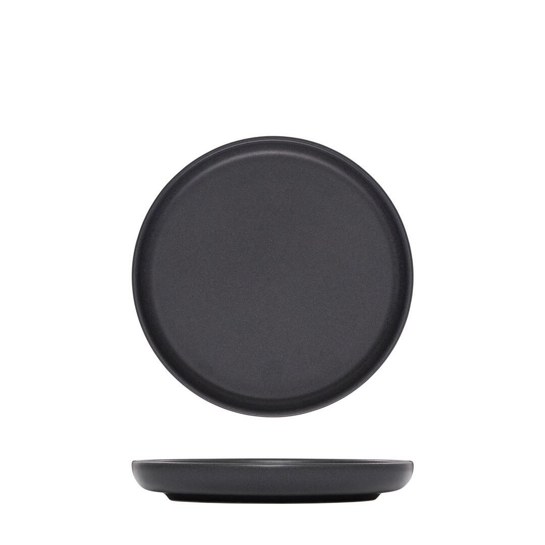 Eclipse Uno Round Plate - 175mm Ø Black