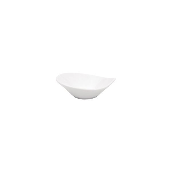 Ryner Tableware Leaf Sauce Dish-110Mm White