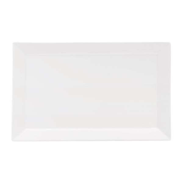 Ryner Tableware Rect. Flat Narrow Rim Platter-445X275mm White