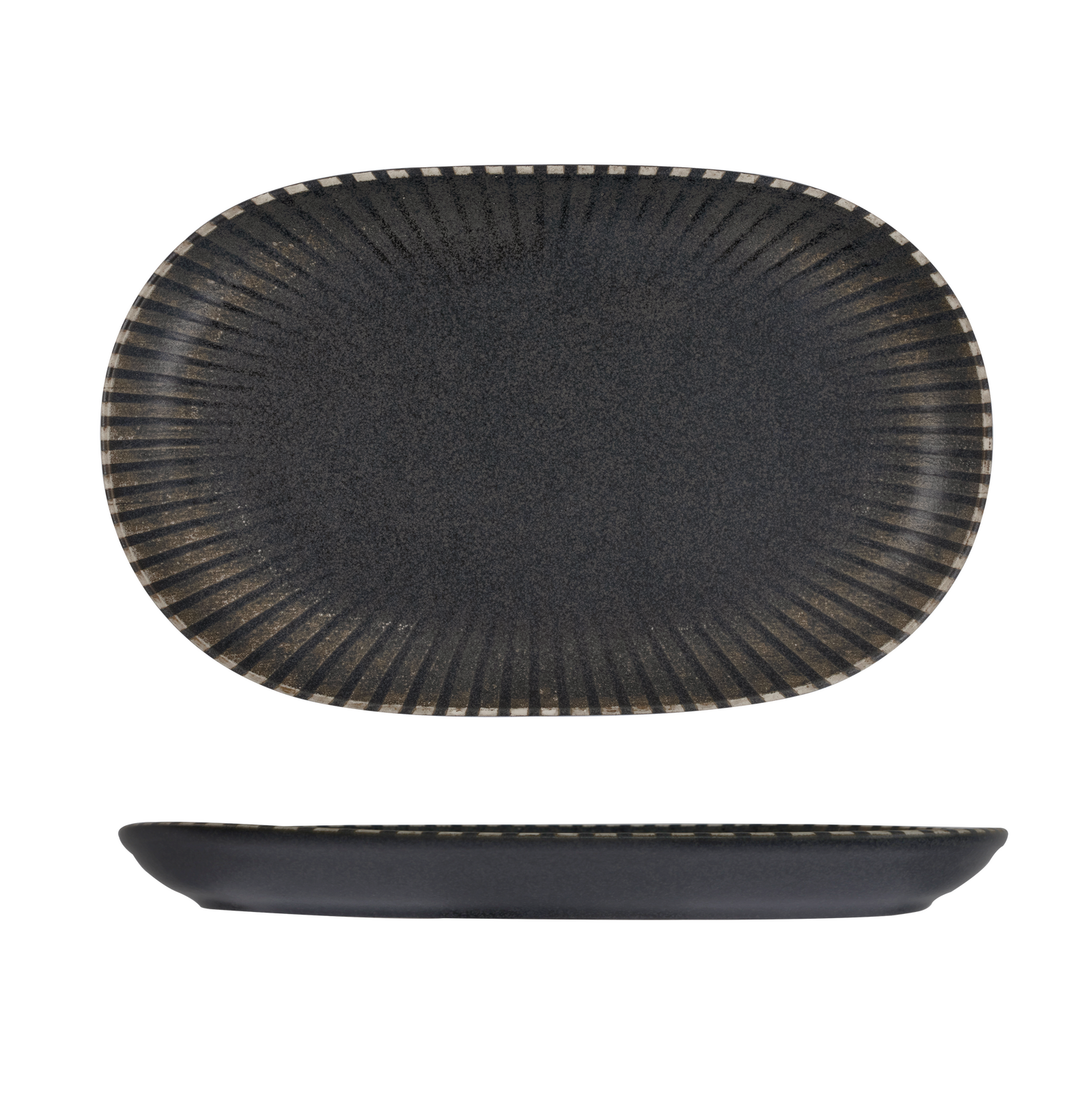 ID Fine Reckless Oval Platter- Coupe, 330X210mm 