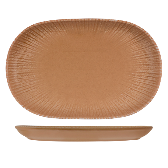 ID Fine Adel Oval Platter Coupe, 370X240mm 