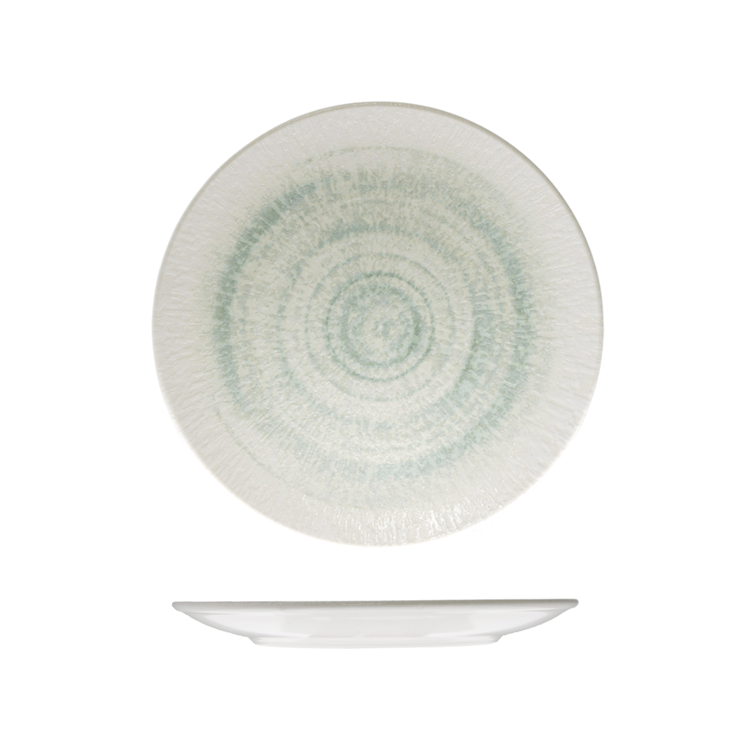 ID Fine Glacier Round Plate - Coupe, 170mm Ø 