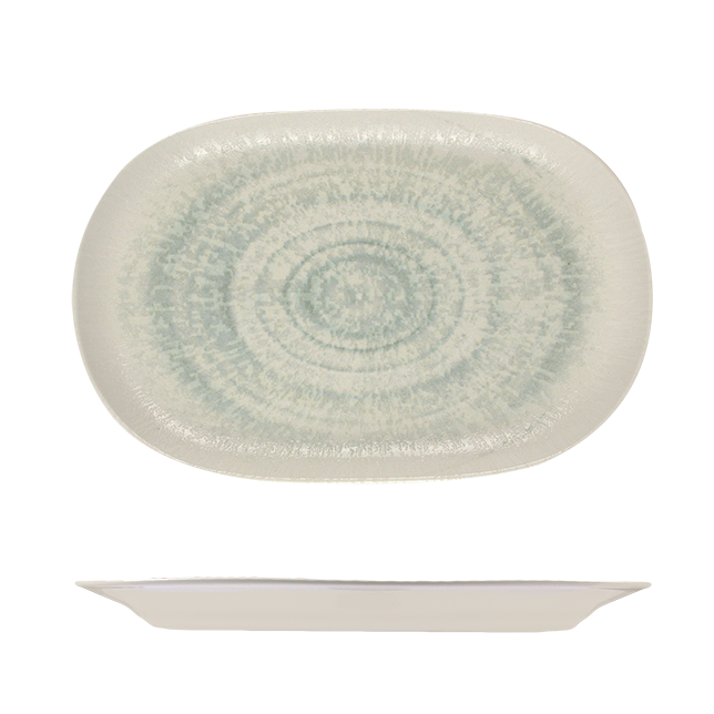 ID Fine Glacier Oval Platter - 330mm X 210mm 