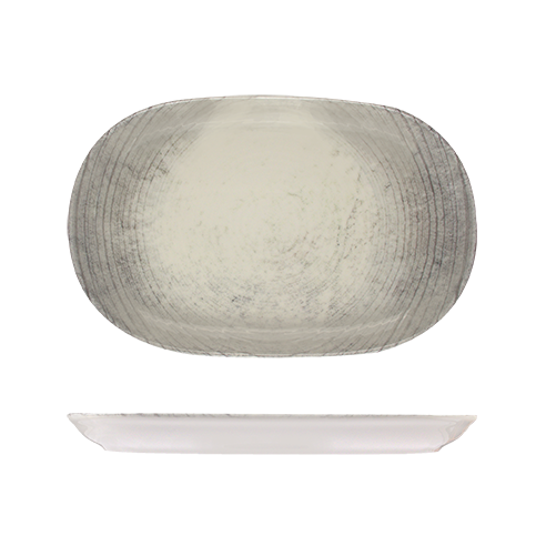 ID Fine Fume Oval Platter - 330mm X 210mm 