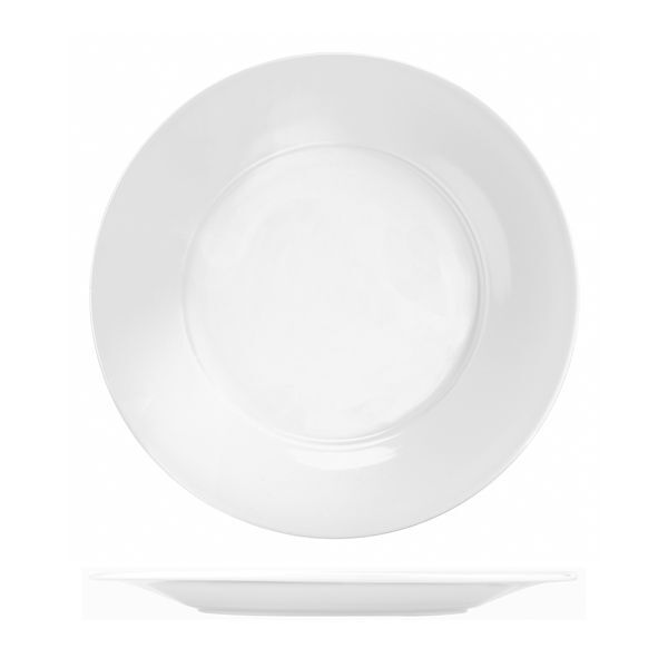 Art De Cuisine Menu Round Mid Rim Plate-305mm Ø White