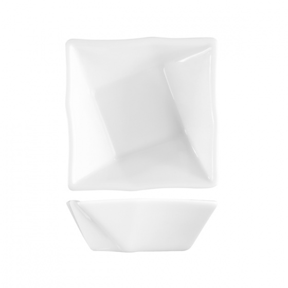 Art De Cuisine Miniatures Origami Bowl-67mm Ø | 27mm | 42mL White