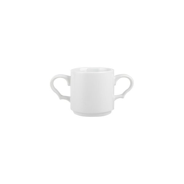 Art De Cuisine Future Care Stacking Double Handle Mug-285mL White