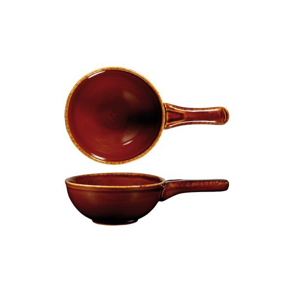 Art De Cuisine Rustics Deep Skillet-254mm Ø | 570mL Brown