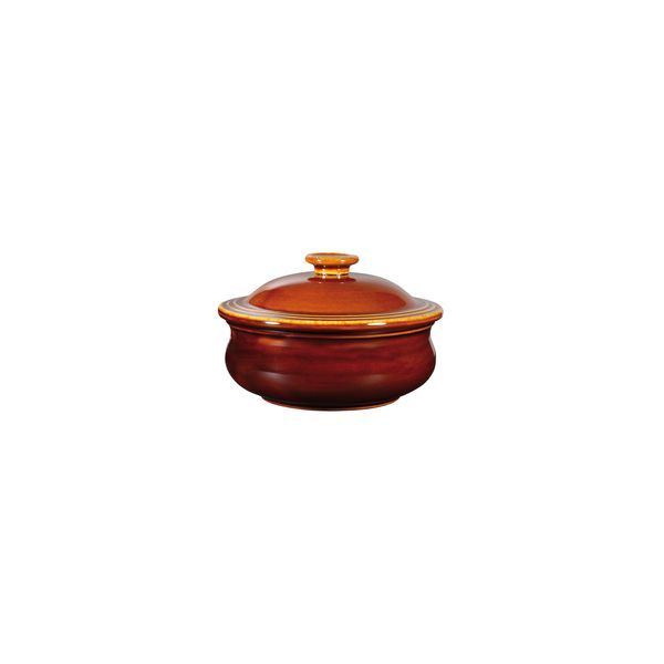 Art De Cuisine Rustics Casserole W/Cover-140mm Ø | 430mL Brown