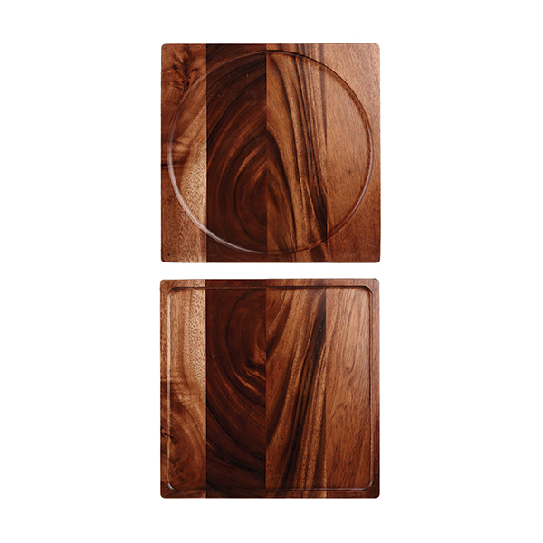 Art De Cuisine Wood Presentation Board-300mm Brown Acacia