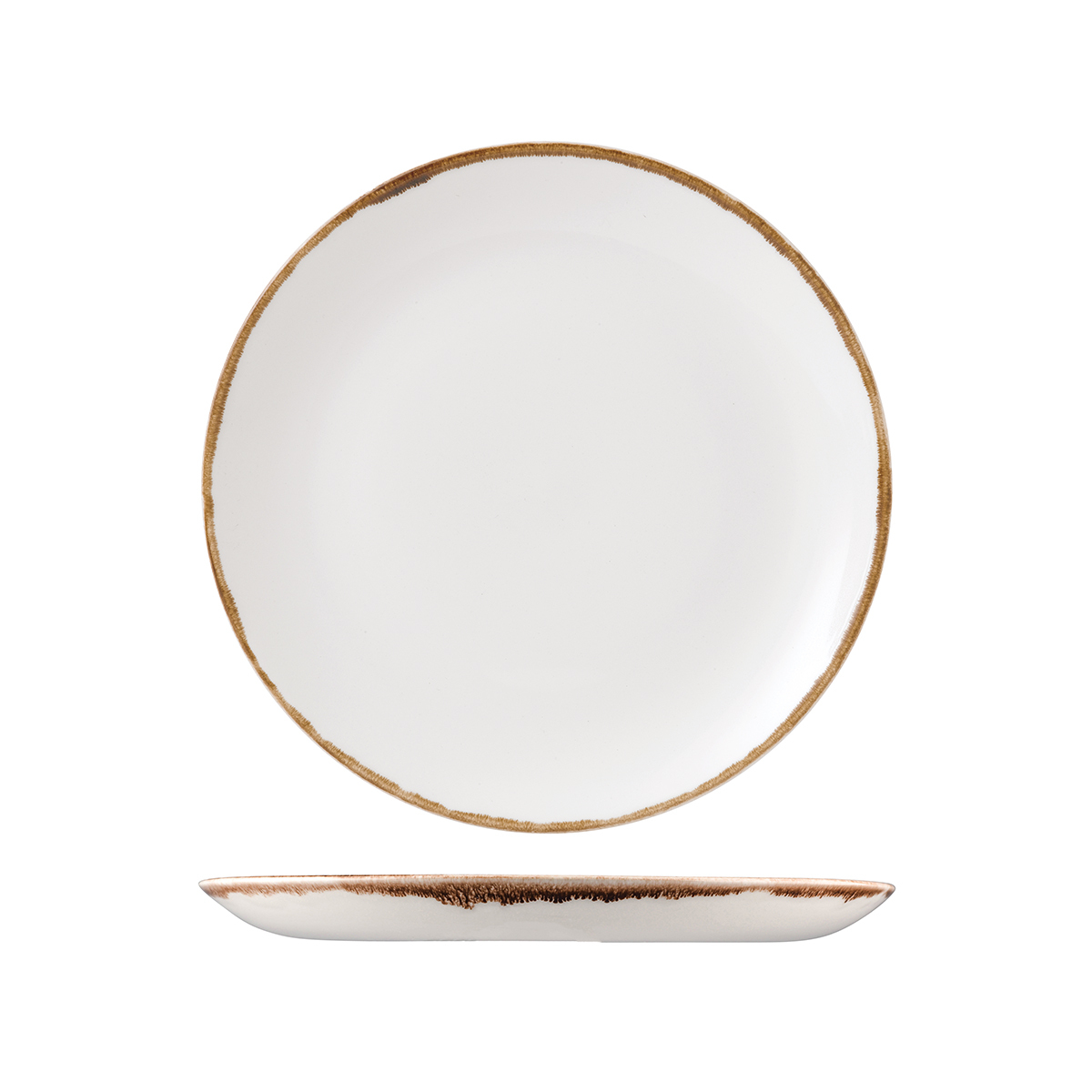 Dudson Harvest Round Coupe Plate-260mm Ø Natural