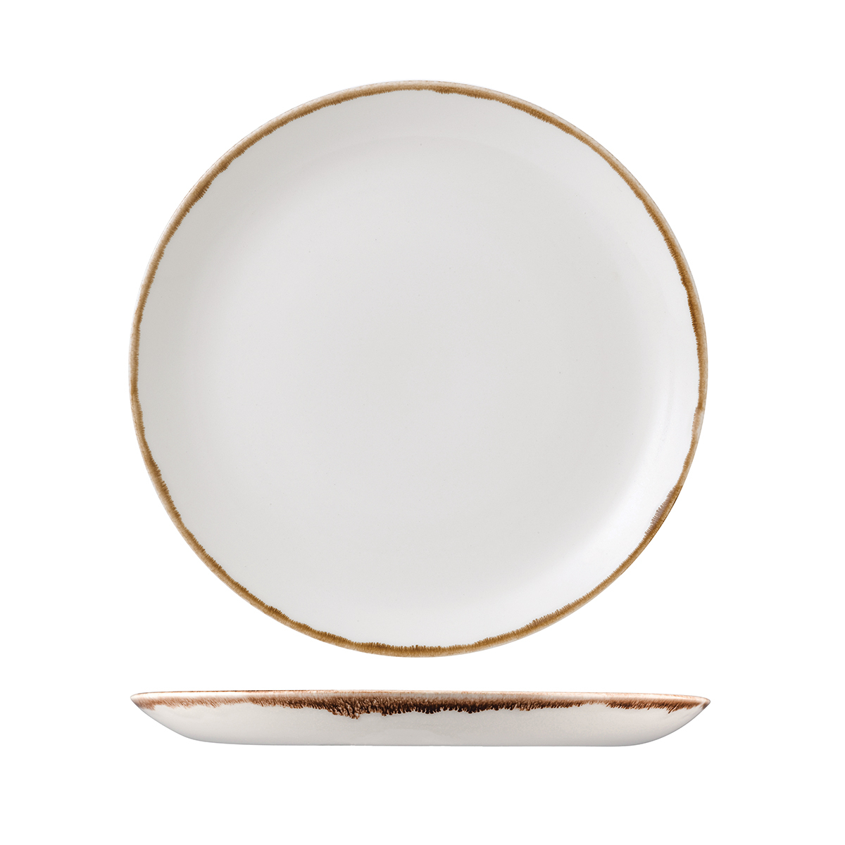 Dudson Harvest Round Coupe Plate-288mm Ø Natural