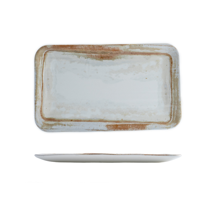 Dudson Finca Rect Coupe Plate-270X160mm Sandstone