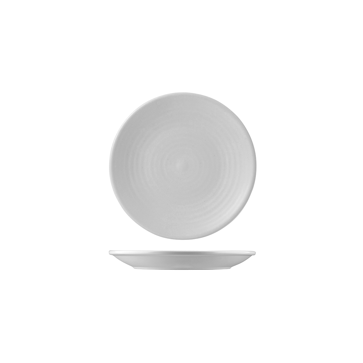 Dudson Evo Round Coupe Plate-162mm Ø Pearl