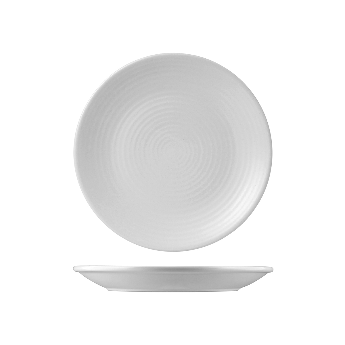 Dudson Evo Round Coupe Plate-229mm Ø Pearl