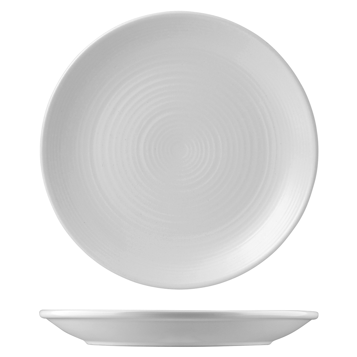 Dudson Evo Round Coupe Plate-295mm Ø Pearl