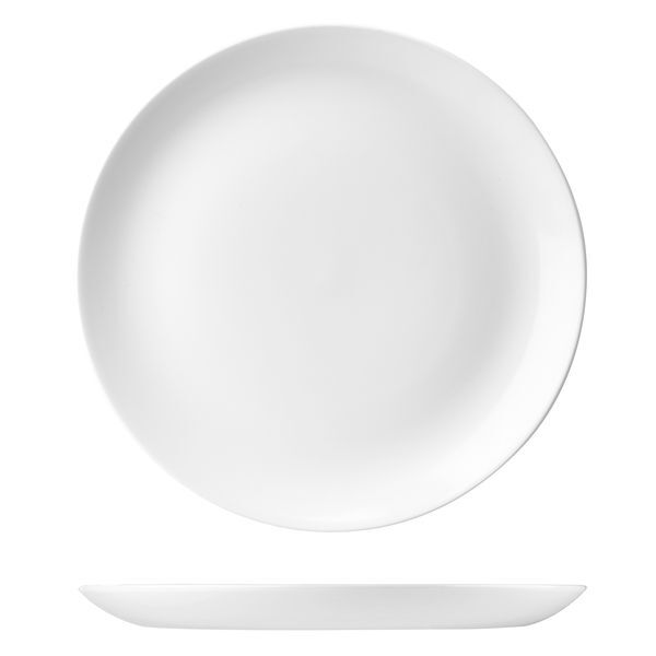 Churchill Evolve Round Coupe Plate-324mm Ø White