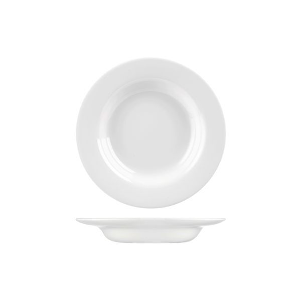 Churchill Classic Round Wide Rim Pasta Bowl-230mm Ø | 325mL White