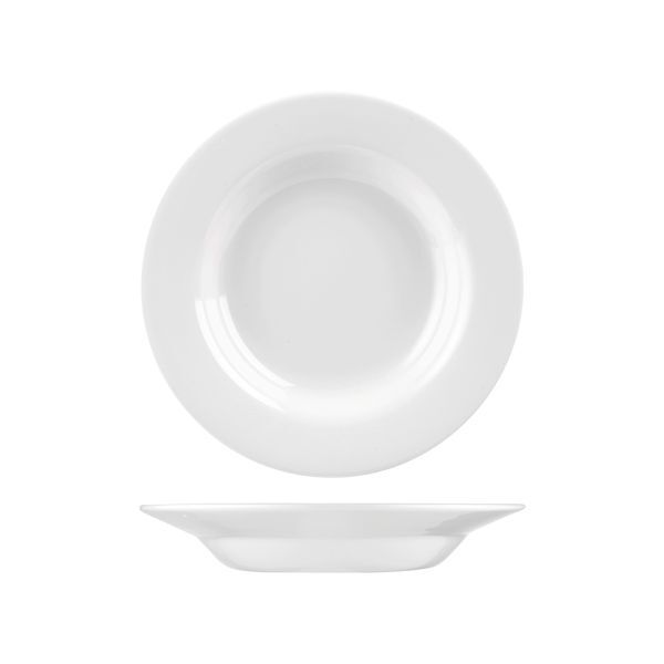 Churchill Classic Round Wide Rim Pasta Bowl-280mm Ø | 682mL White