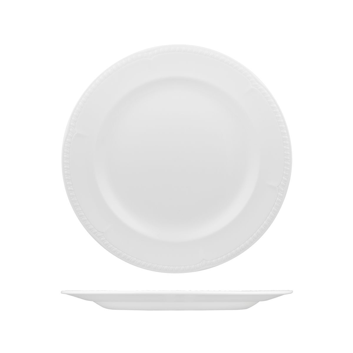 Churchill Buckingham Round Plate-280mm Ø White