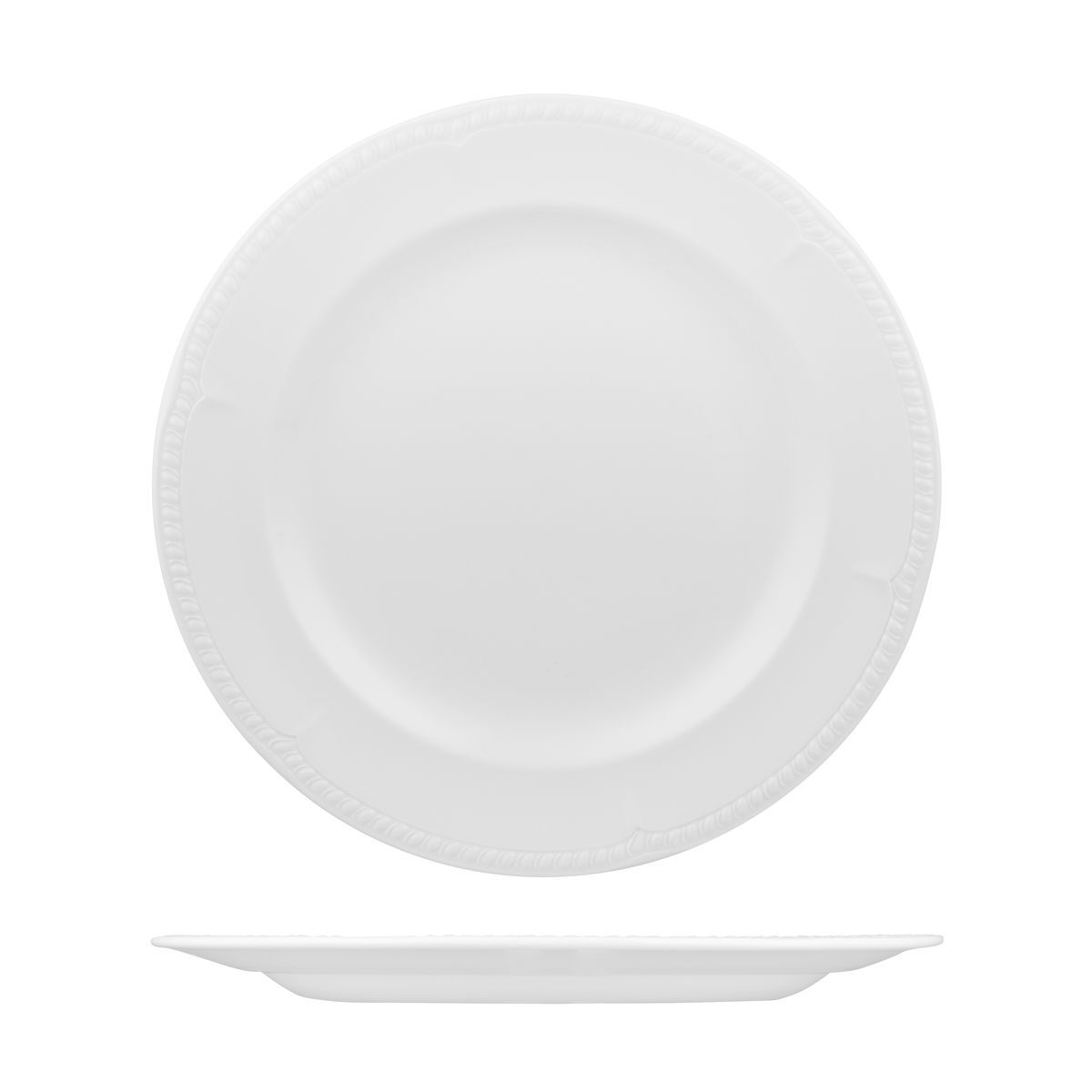 Churchill Buckingham Round Plate-305mm Ø White