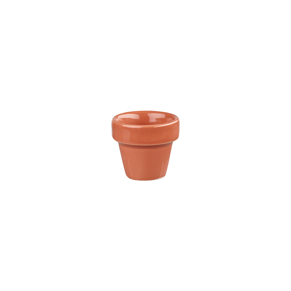 Churchill Bit On The Side Plant Pot-55mm Ø | 58mm H | 57mL Paprika