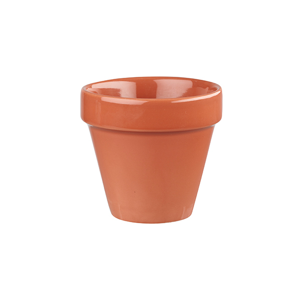 Churchill Bit On The Side Plant Pot-104mm Ø | 109mm H| 483mL Paprika