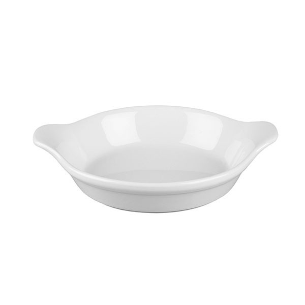 Churchill Cookware Round Gratin-175mm Ø | 590mL White