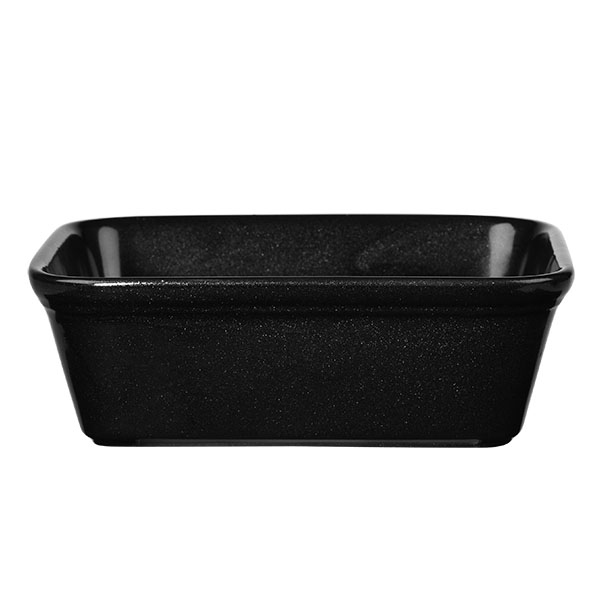 Churchill Cookware Rect. Dish-160X120mm | 600mL Black