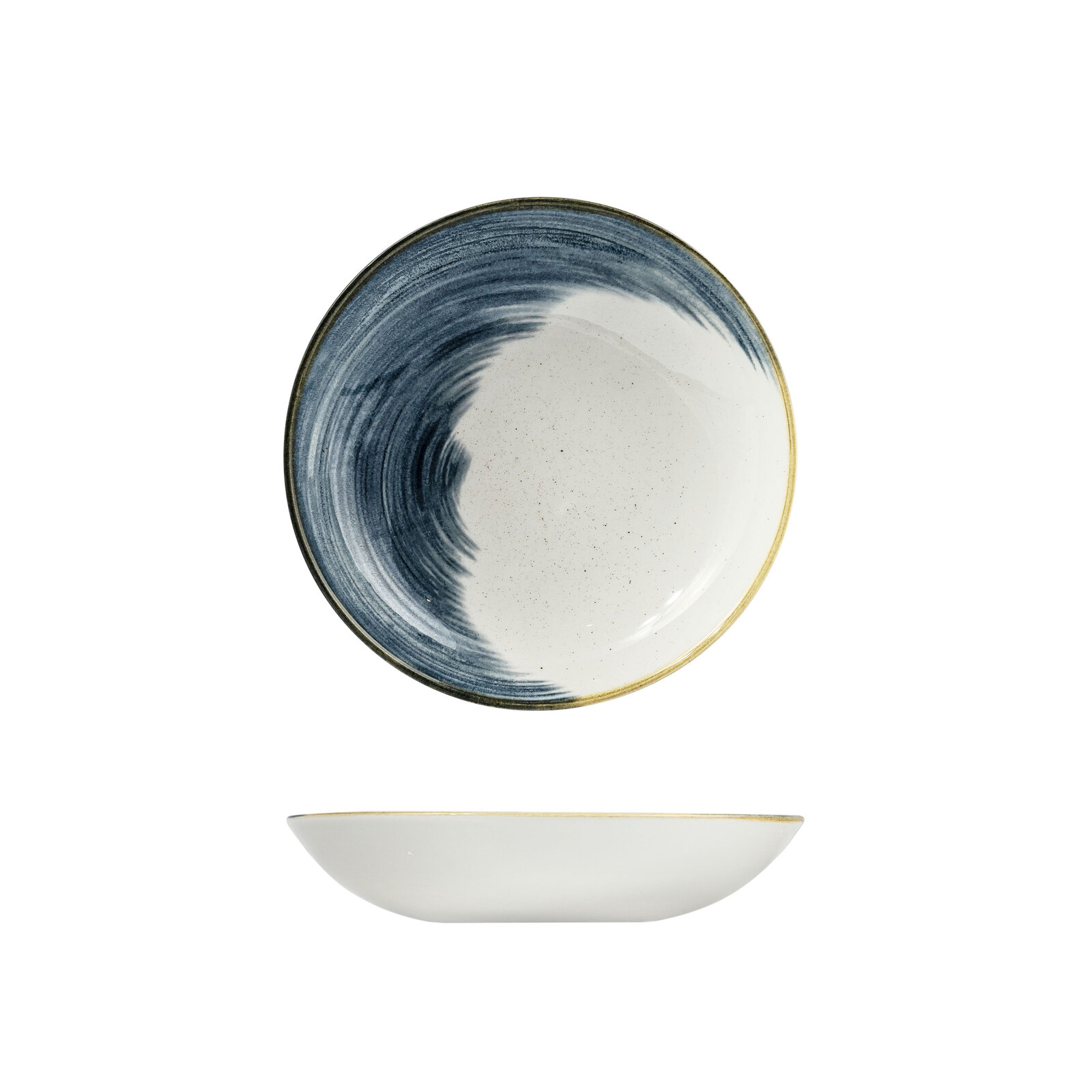 Churchill Stonecast Accents Bowl-Coupe, 248mm / 1136mL Blueberry Accents