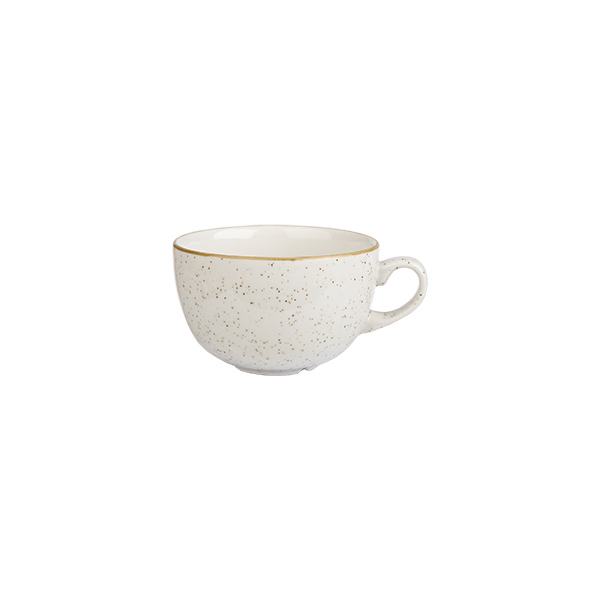 Churchill Stonecast Cappuccino Cup-227mL Barley White