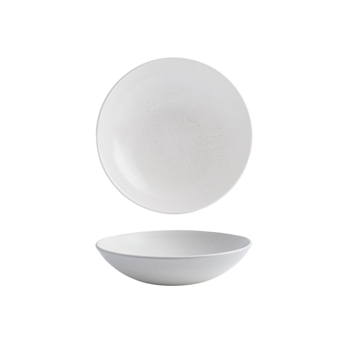 Churchill Vellum Round Coupe Bowl-182mm Ø | 426mL Satin White