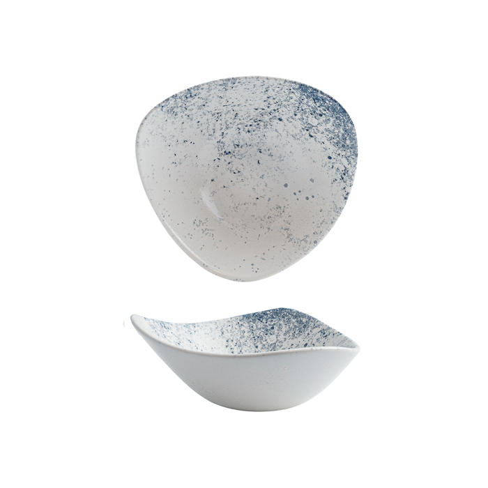 Churchill Vellum Triangular Bowl-185mm | 370mL Haze