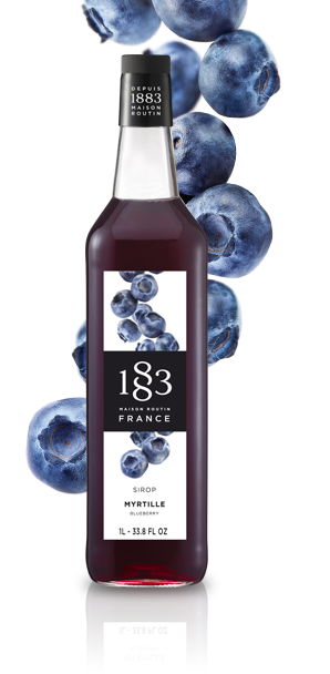 1 Litre Routin Blueberry Syrup