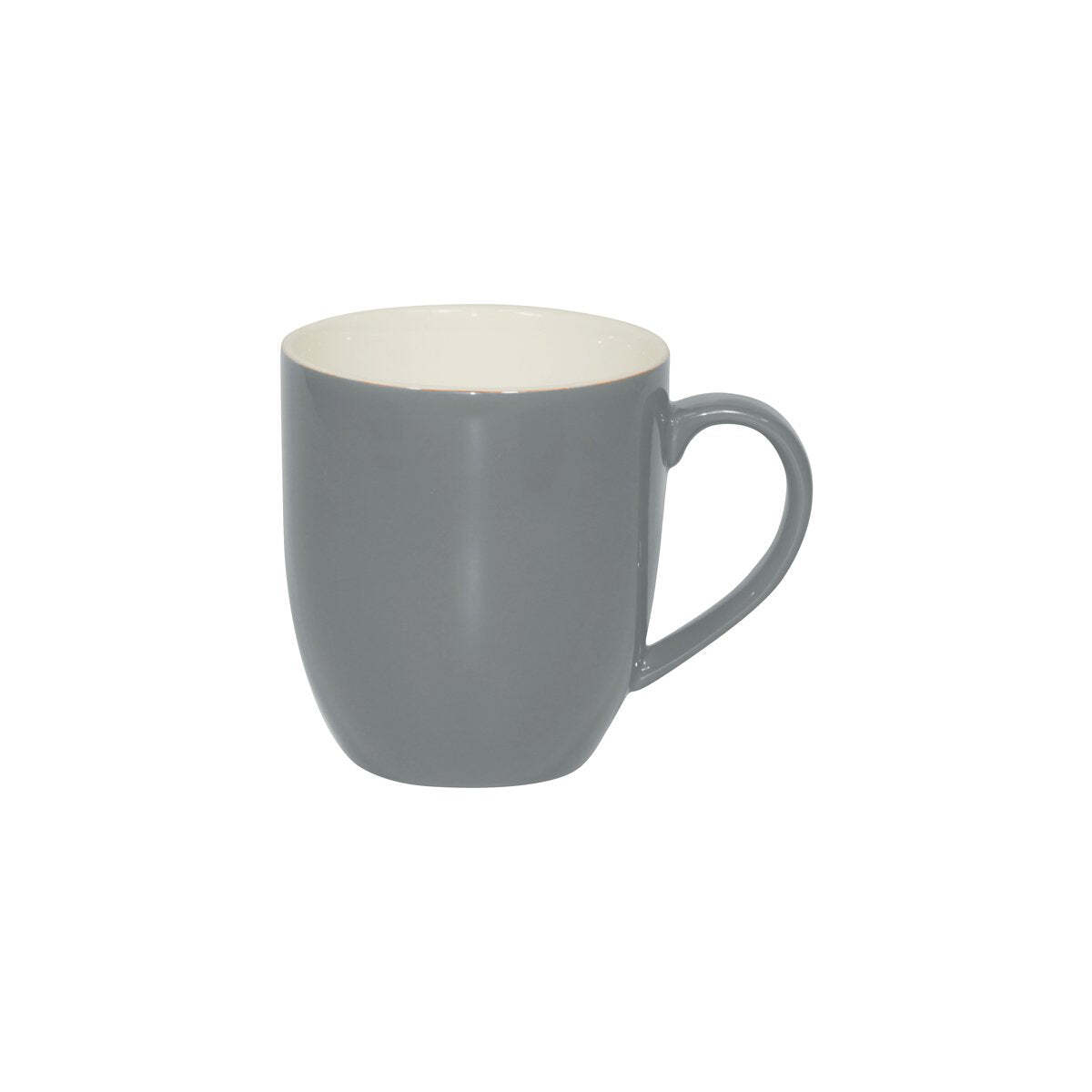 Brew-French Grey/White Mug 380ml