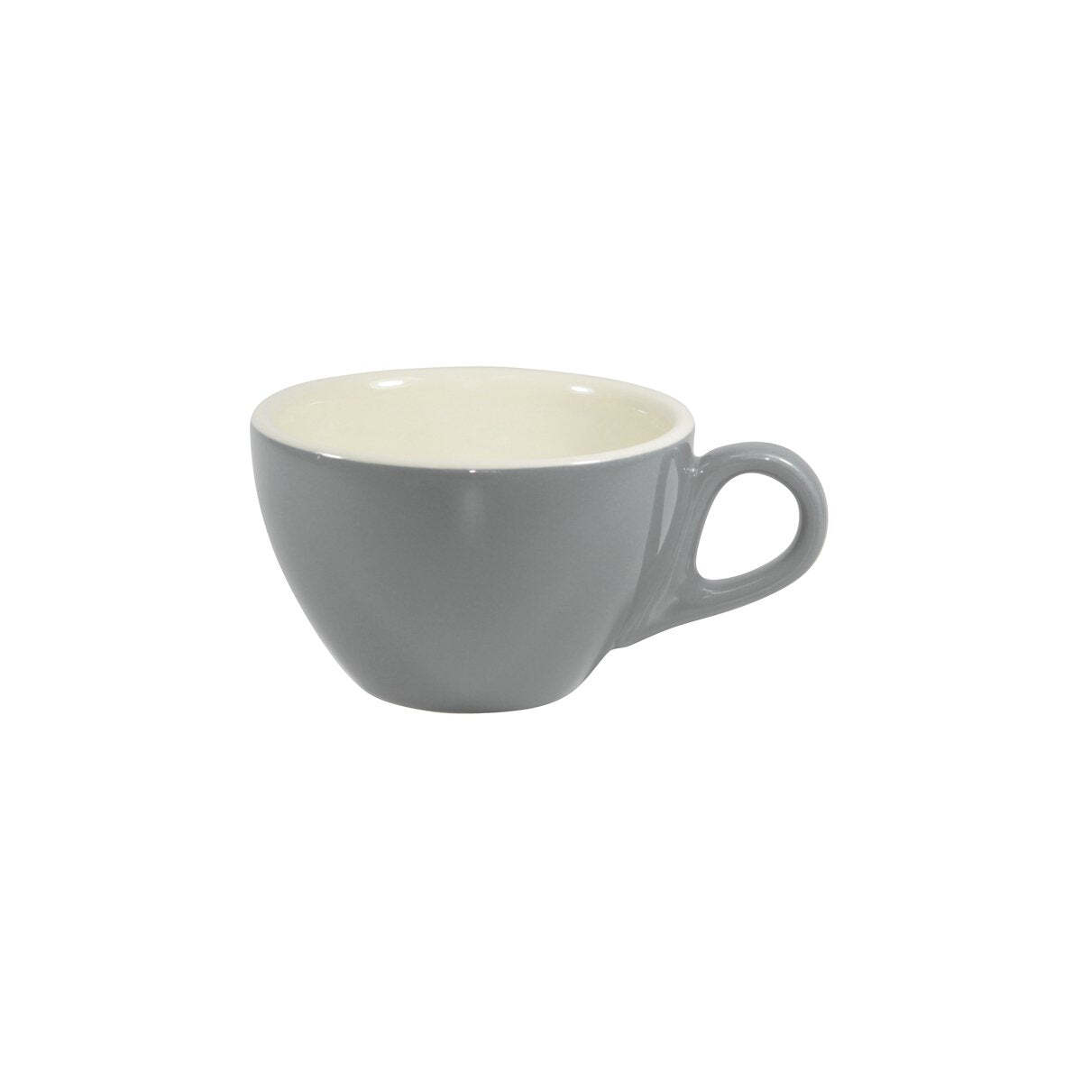 Brew-French Grey/White Latte Cup 280ml