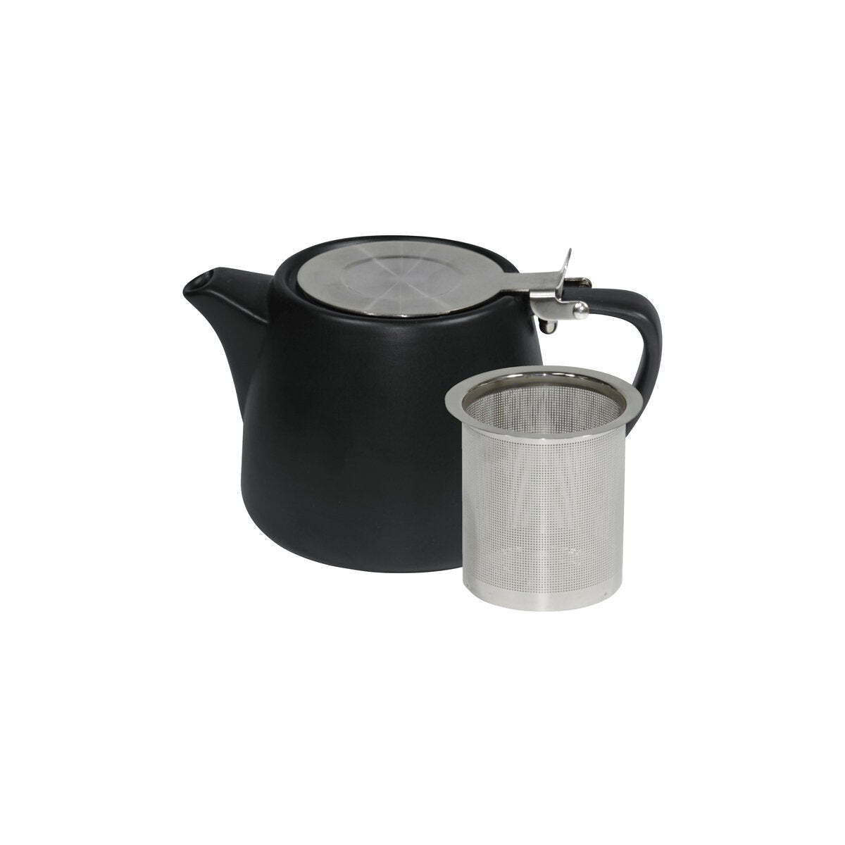 Brew-Smoke Stackable Matt Teapot 500ml Ss Infuser/Lid