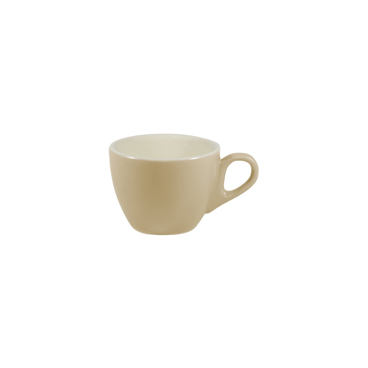 Brew-Harvest/White Matt Large Flat White  Cup 220ml