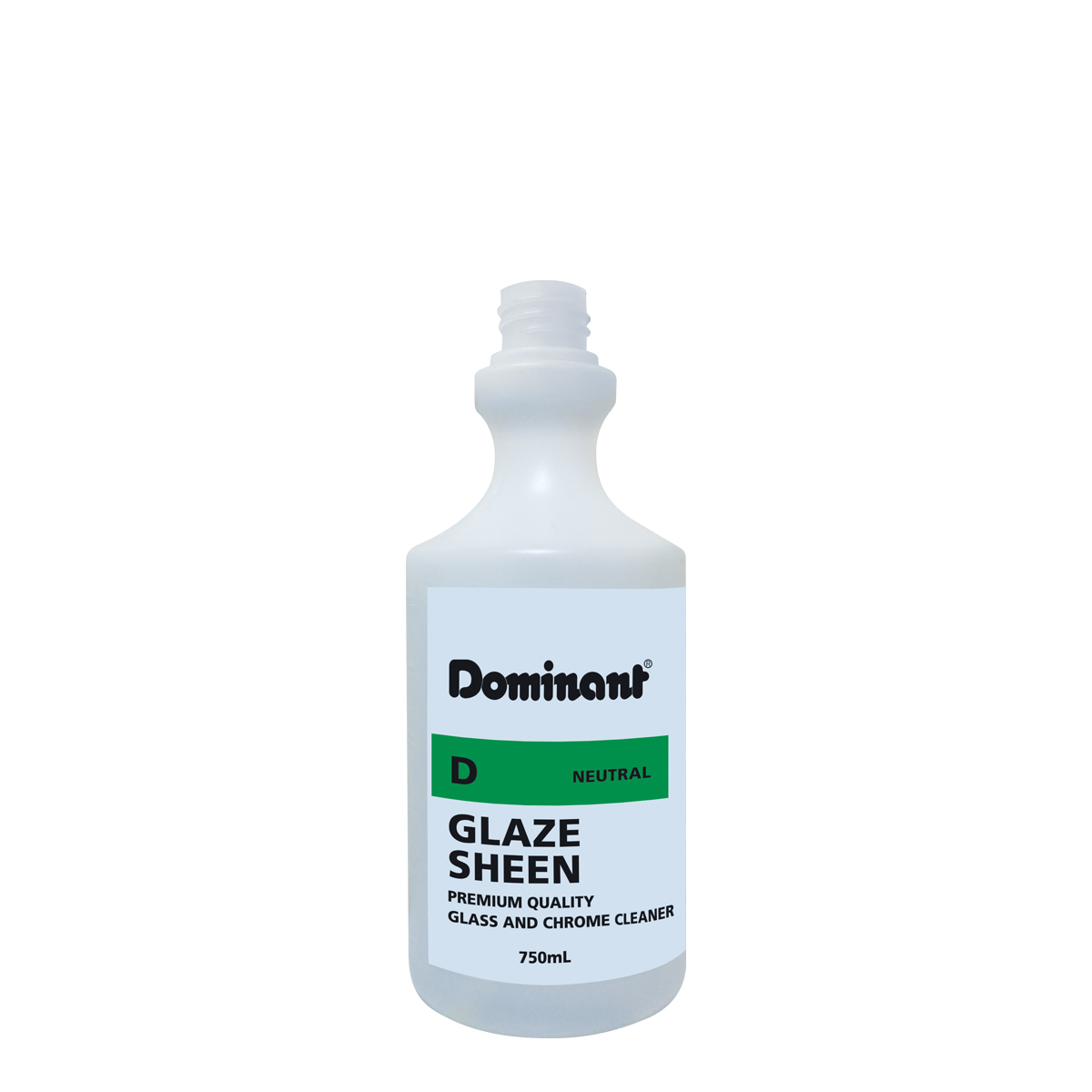 Dispensing Bottle 750mL PRINTED Glaze Sheen Bottle Only