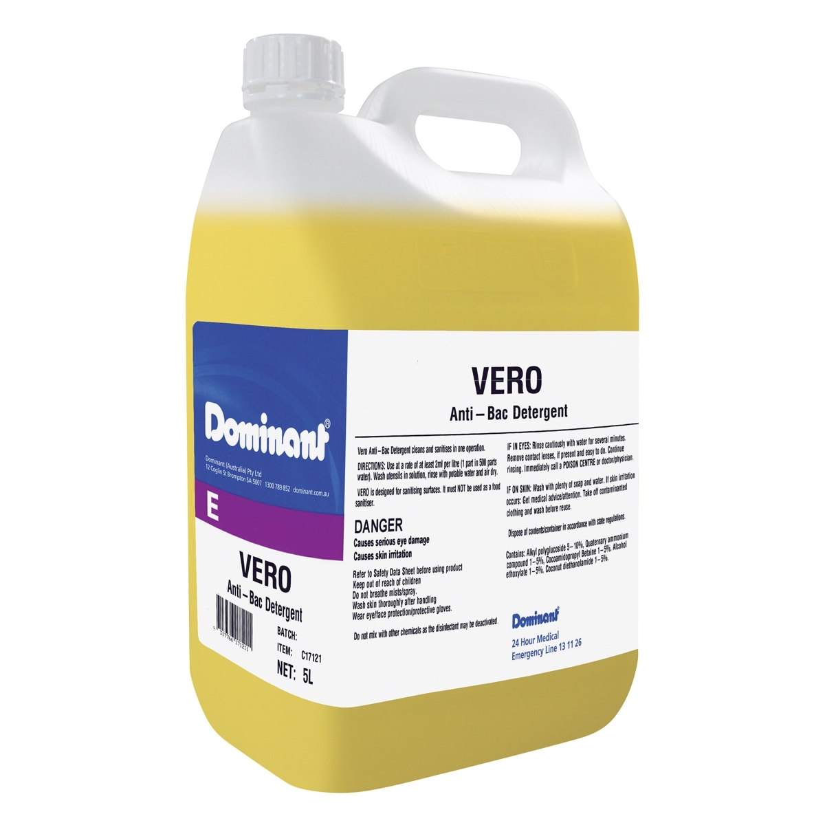 Vero AntiBac Detergent 5L Bottle