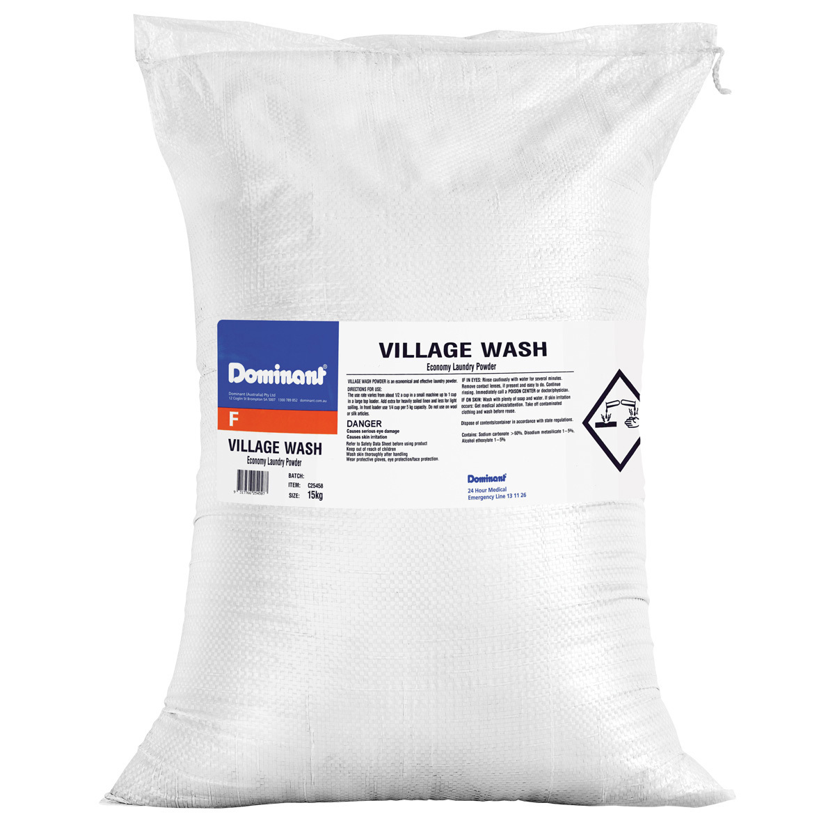 Village Laundry Powder 15kg Bag