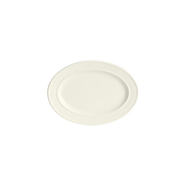 Duraceram Astra Oval Plate-255mm Ivory