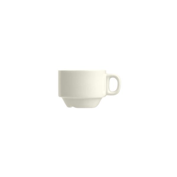 Duraceram Astra Stackable Tea Cup-250mL Ivory