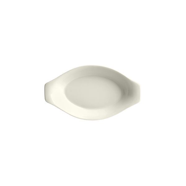 Duraceram Oval Au Gratin-215mm Ivory