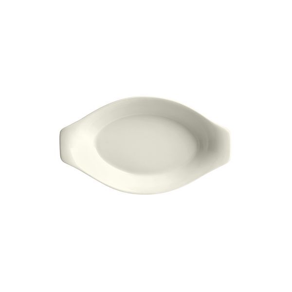 Duraceram Oval Au Gratin-266mm Ivory