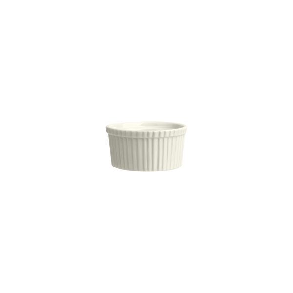 Duraceram Souffle Dish-102mm Ø Ivory