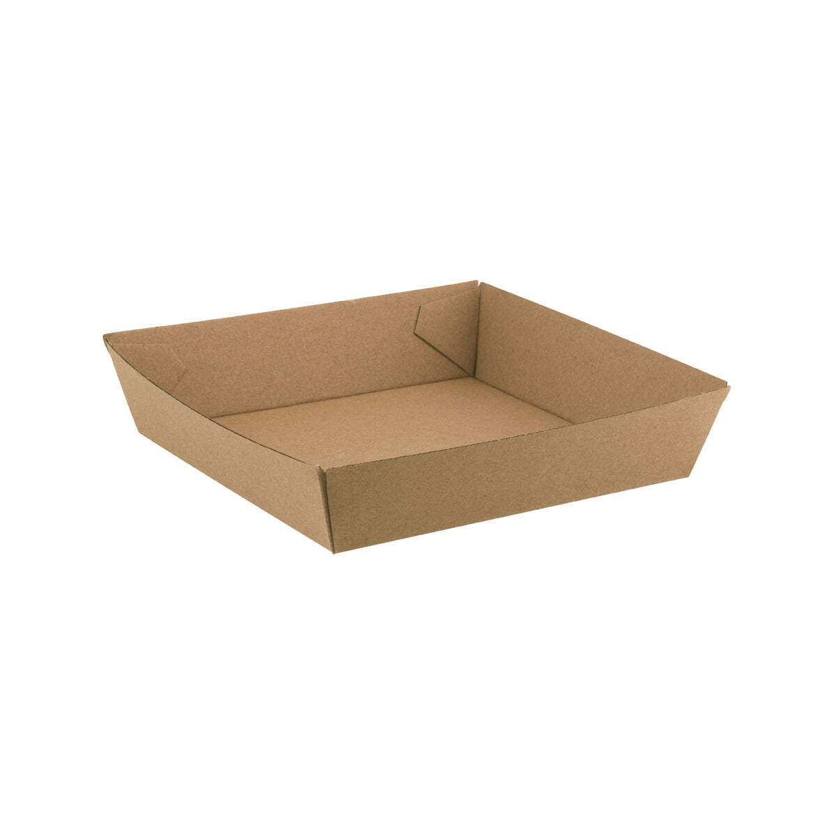 Kraft Range Open Tray 2 178x178x45mm 250s