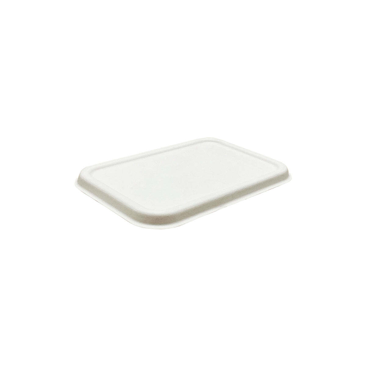 Sugarcane Range Rectangular Container Lid 229x161x10mm 300s