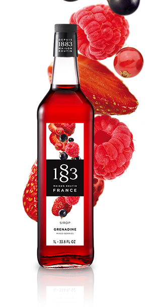 1 Litre Routin Grenadine Syrup (Mixed Berries)